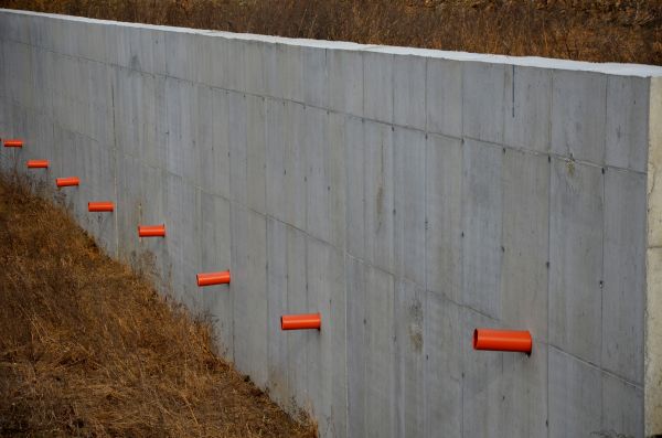 Retaining Wall Drainage in Mansfield