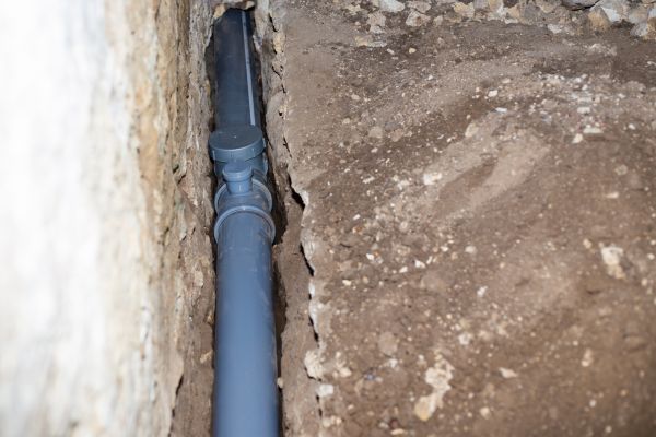Drain Line Installation in Mansfield