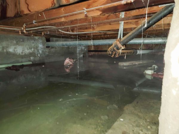 Crawlspace Drainage in Mansfield