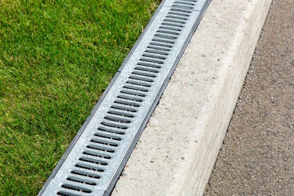 Courtyard Drain Installation in Mansfield