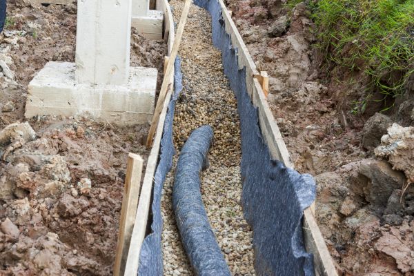 French Drain Installation in Mansfield