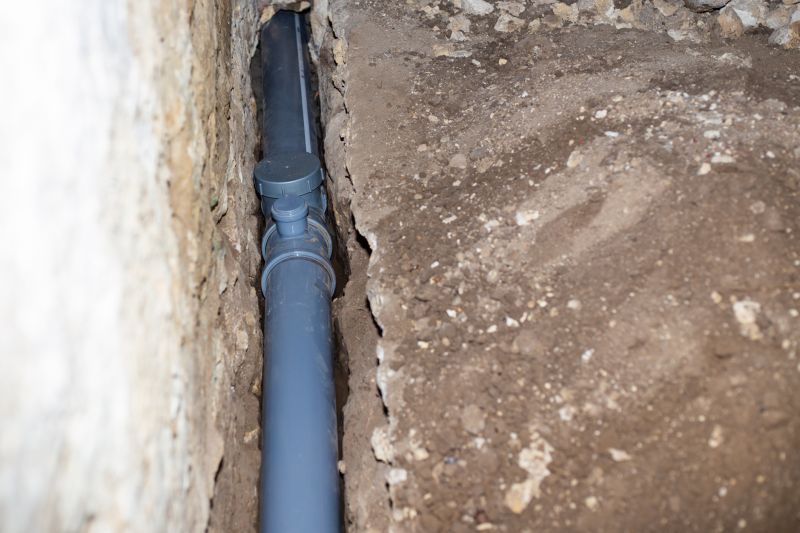 Veranda Drain Installation